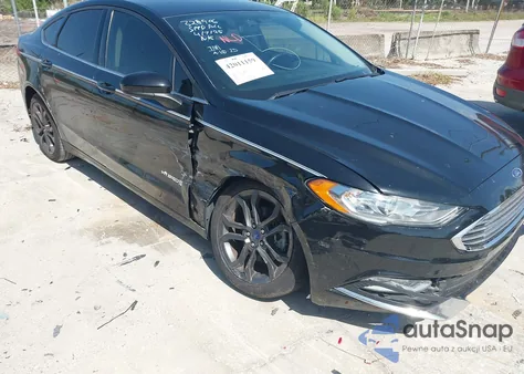 2018 Ford Fusion Hybrid Se from USA, damaged, VIN 3FA6P0LUXJR101672